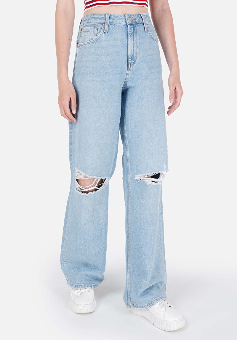 Зображення 970 Berry Джинси Жіночі Блакитні Класичного Крою Cl1069450