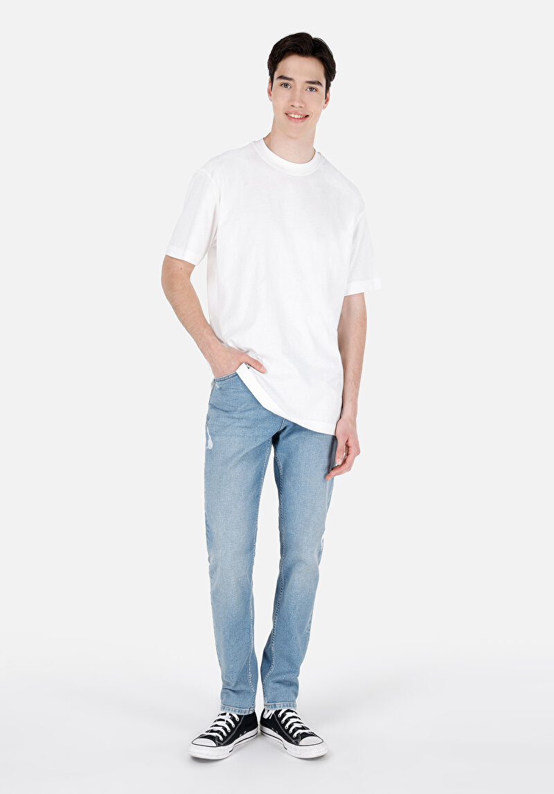 Зображення 067 Jack Джинси Чоловічі Блакитні Класичного Крою Cl1069499