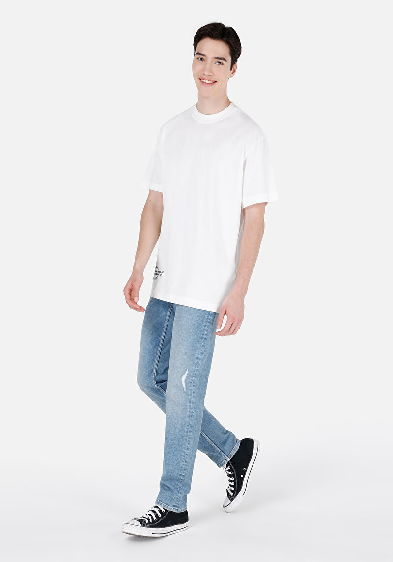 Показати інформацію про 067 Jack Джинси Чоловічі Блакитні Класичного Крою Cl1069499