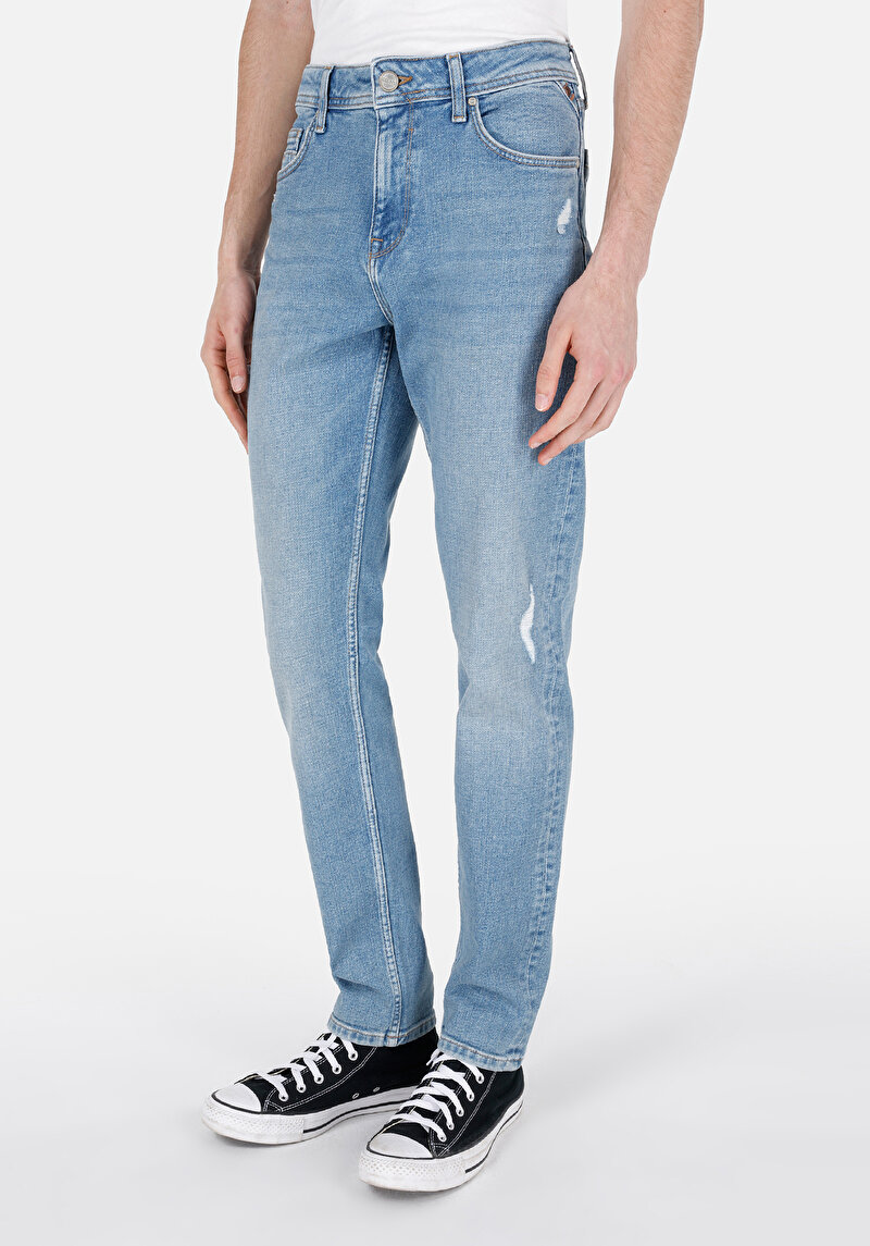 Зображення 067 Jack Джинси Чоловічі Блакитні Класичного Крою Cl1069499