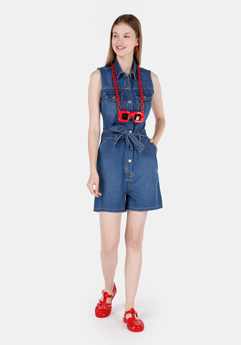 Зображення Комбінезон Жіночий Блакитний Cl1069636