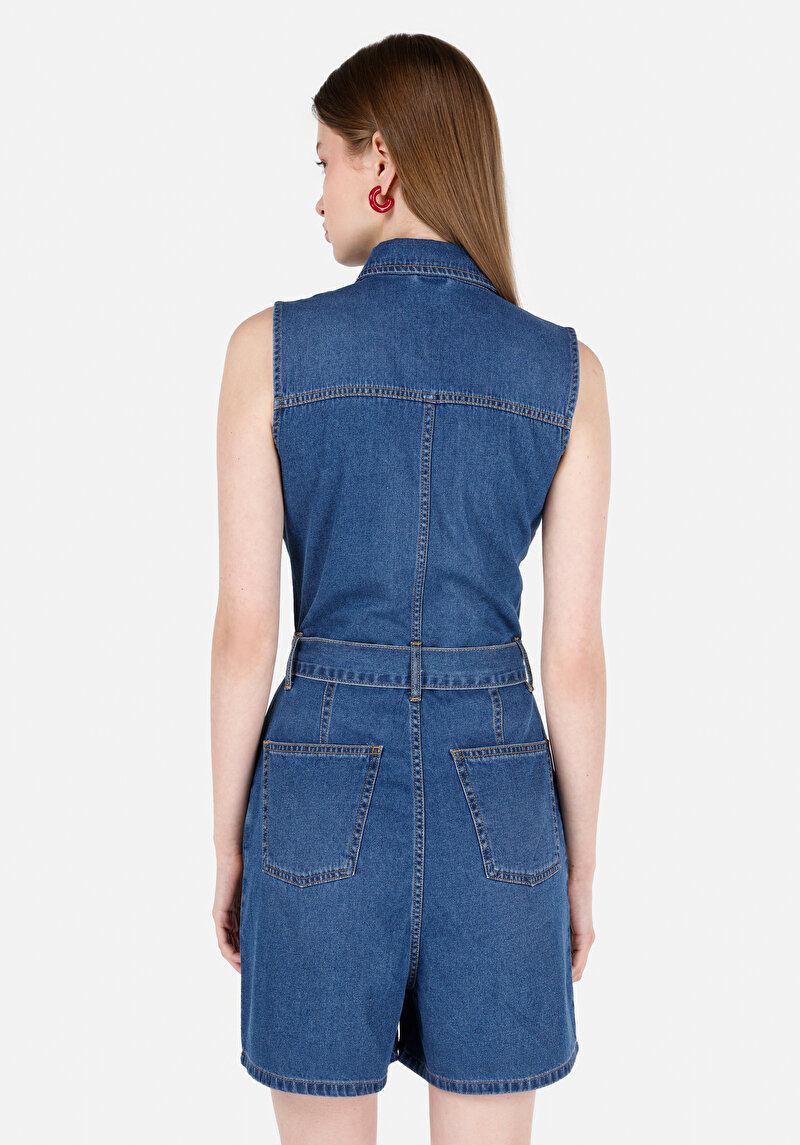 Показати інформацію про Комбінезон Жіночий Блакитний  Cl1069636