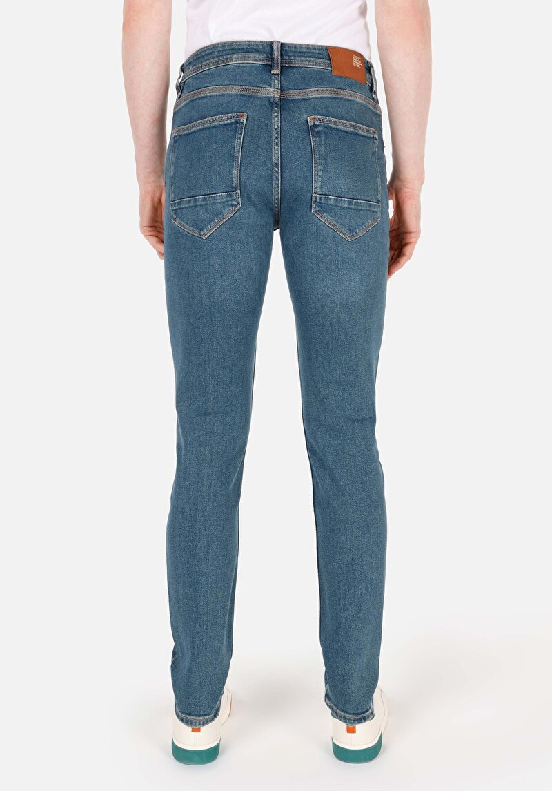 Зображення 044 Karl Джинси Чоловічі Зелені Прямого Крою Cl1070603