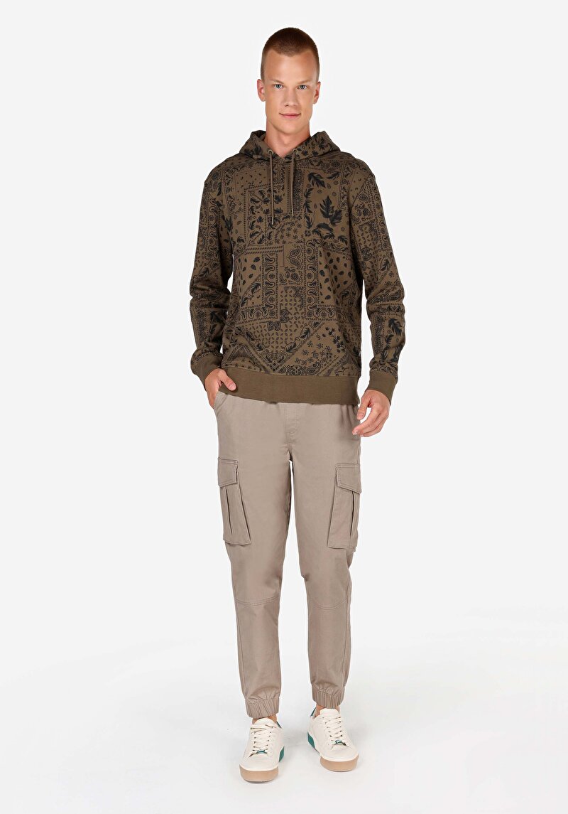 Показати інформацію про Толстовка Чоловіча Зелена  Cl1070029