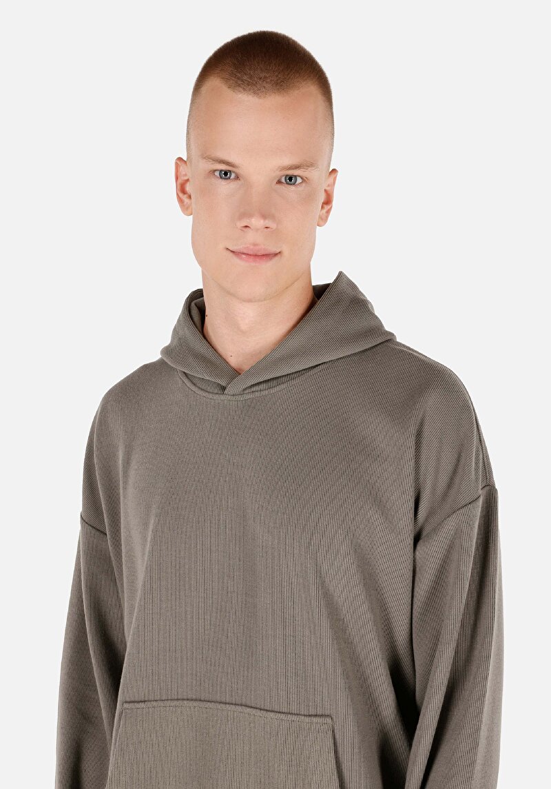 Показати інформацію про Толстовка Чоловіча Зелена  Cl1070051