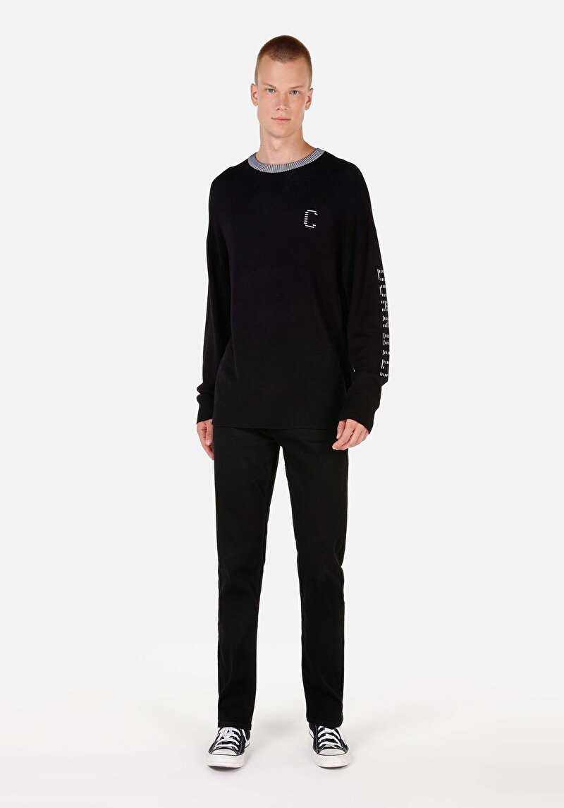 Показати інформацію про Светр Чоловічий Чорний  Cl1070068