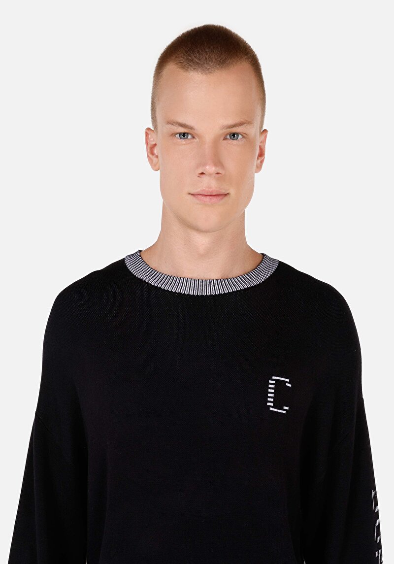 Показати інформацію про Светр Чоловічий Чорний  Cl1070068