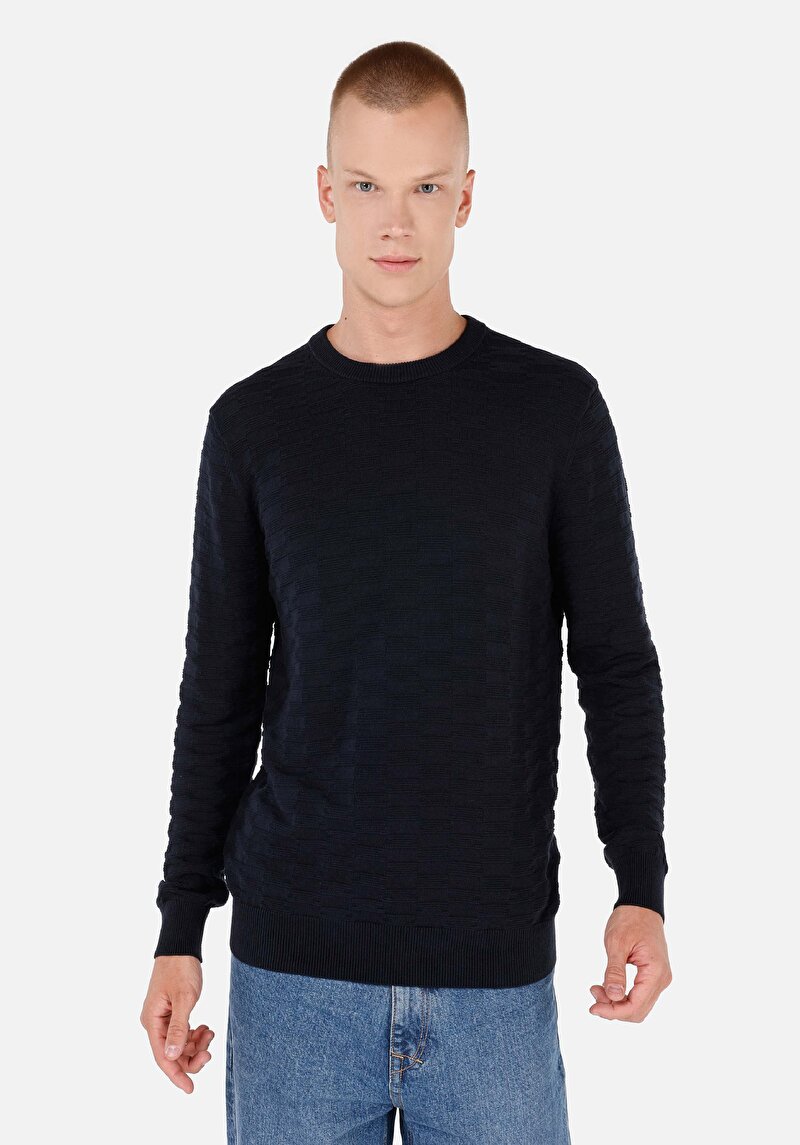 Зображення Светр Чоловічий Синій  Cl1070086