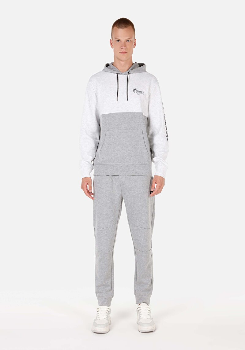 Показати інформацію про Толстовка Чоловіча Сіра  Cl1070125