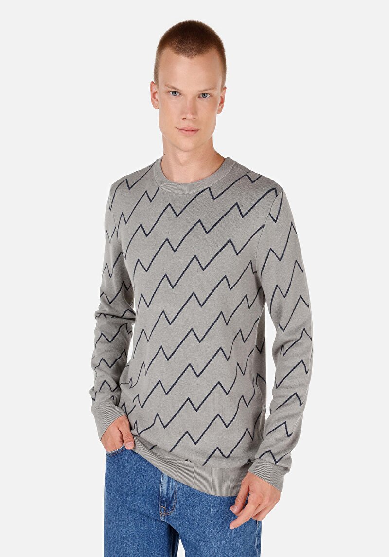 Зображення Светр Чоловічий Сірий Cl1070185