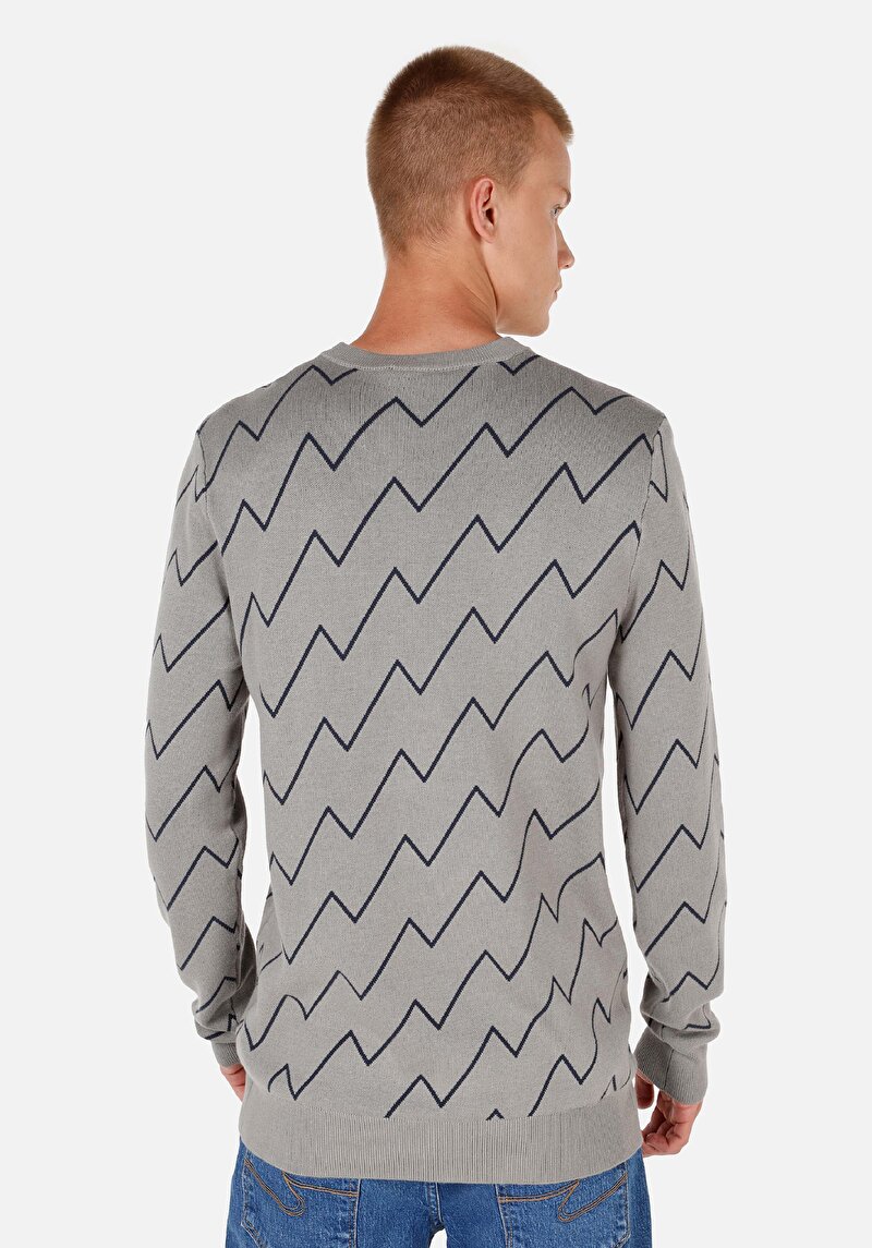 Показати інформацію про Светр Чоловічий Сірий  Cl1070185