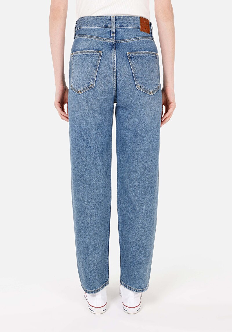 Зображення 884 Lauren Джинси Жіночі Блакитні Прямого Крою Cl1070678