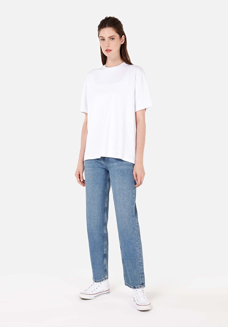 Зображення 884 Lauren Джинси Жіночі Блакитні Прямого Крою Cl1070678