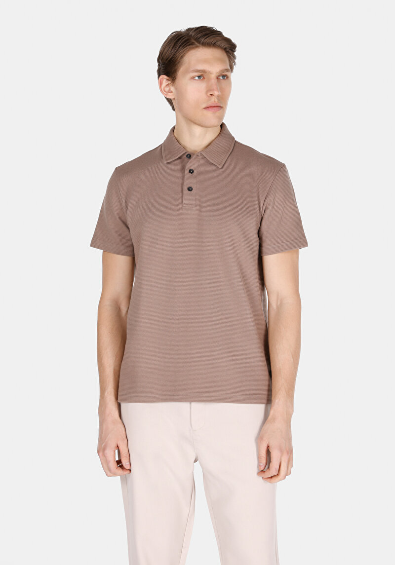 Зображення Поло З Коротким Рукавом Чоловіче Сіре  Cl1073580