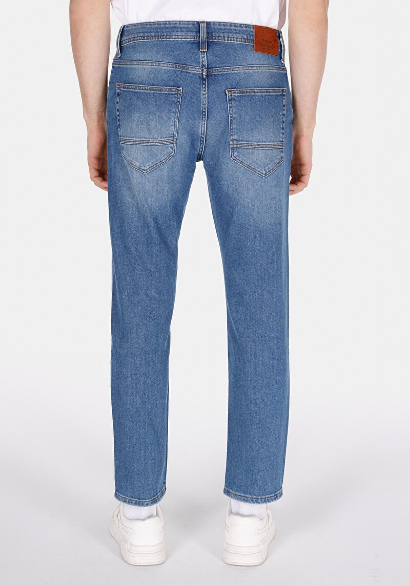 Показати інформацію про 044 Karl Джинси Чоловічі Блакитні Прямого Крою Cl1073701