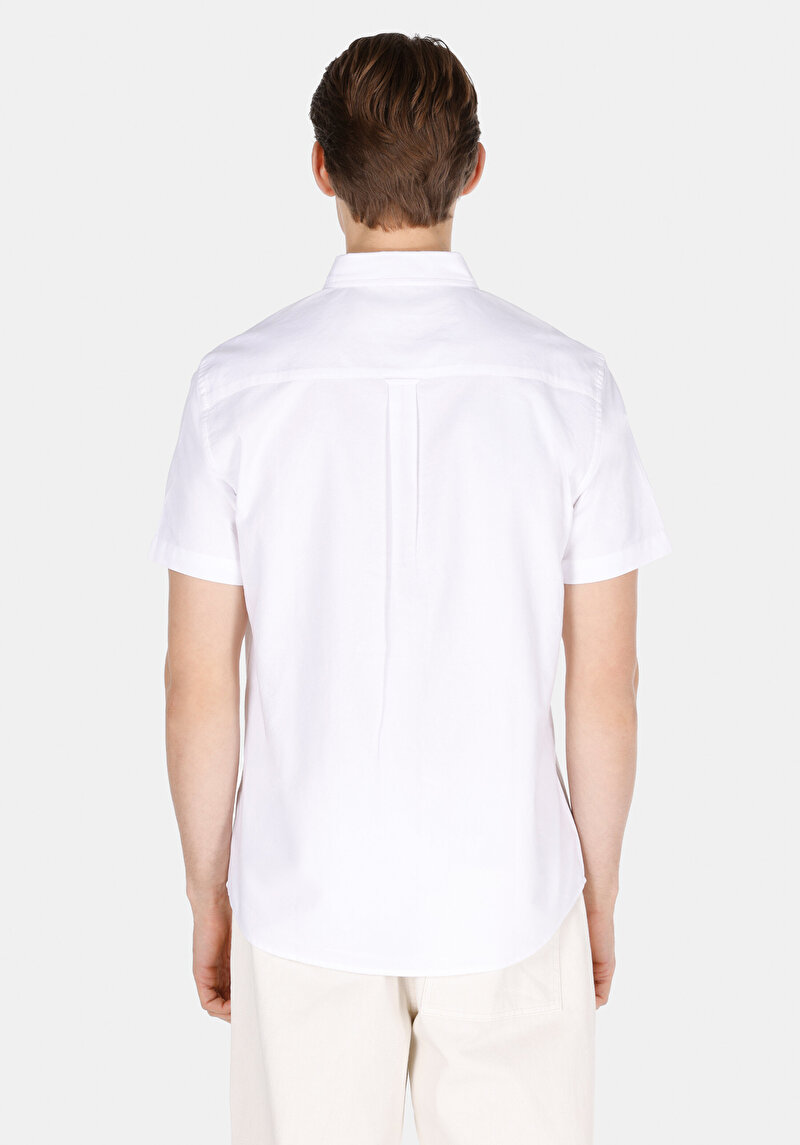 Зображення Сорочка З Коротким Рукавом Чоловіча Біла Cl1073847