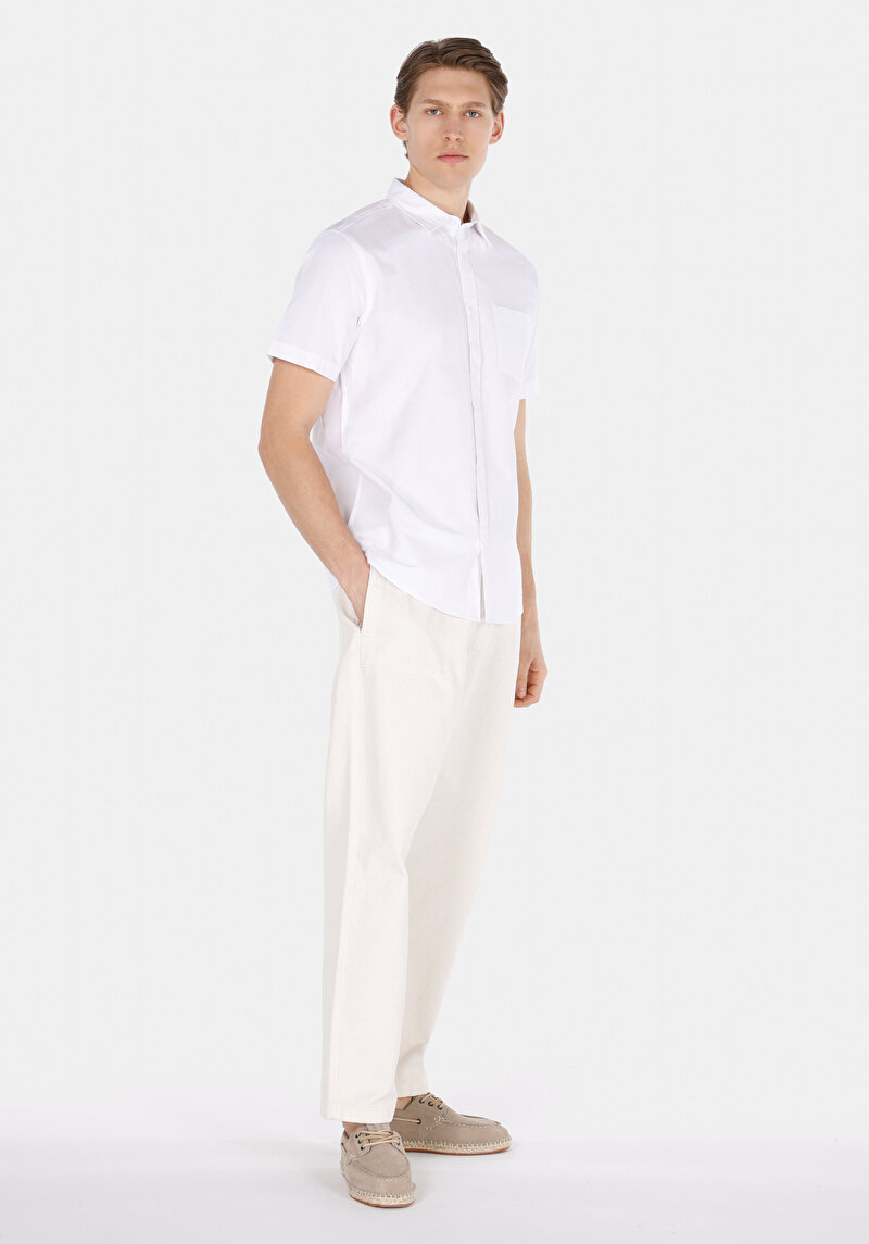 Зображення Сорочка З Коротким Рукавом Чоловіча Біла Cl1073847