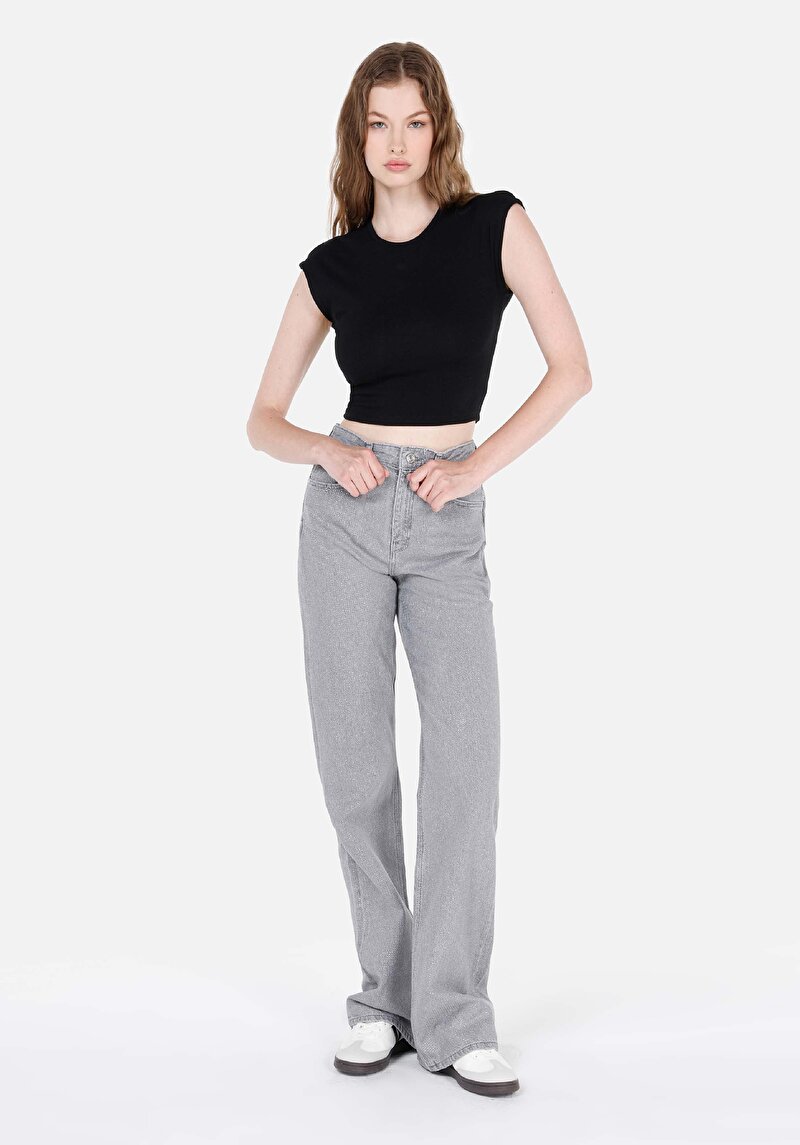 Показати інформацію про 900 Laris Джинси Жіночі Сині Прямого Крою Cl1070710