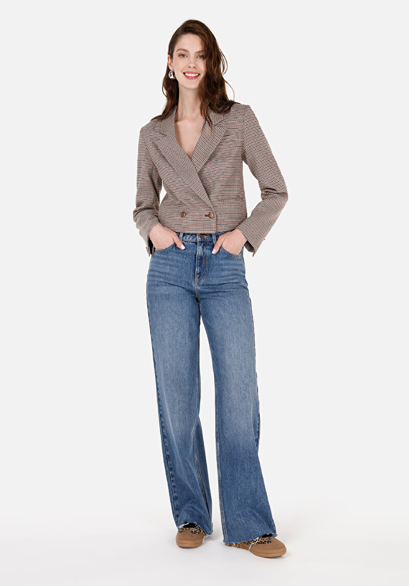 Зображення 970 Berry Джинси Жіночі Блакитні Класичного Крою Cl1070768