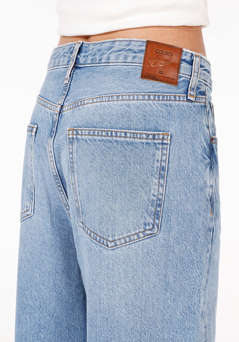 Показати інформацію про 851 Orya Джинси Жіночі Блакитні  Cl1070803