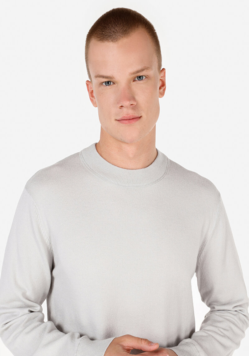 Показати інформацію про Светр Чоловічий Сірий  Cl1070810