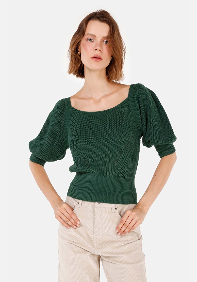 Зображення Светр Жіночий Зелений  Cl1070865