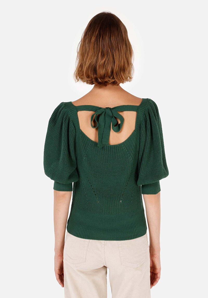 Показати інформацію про Светр Жіночий Зелений  Cl1070865