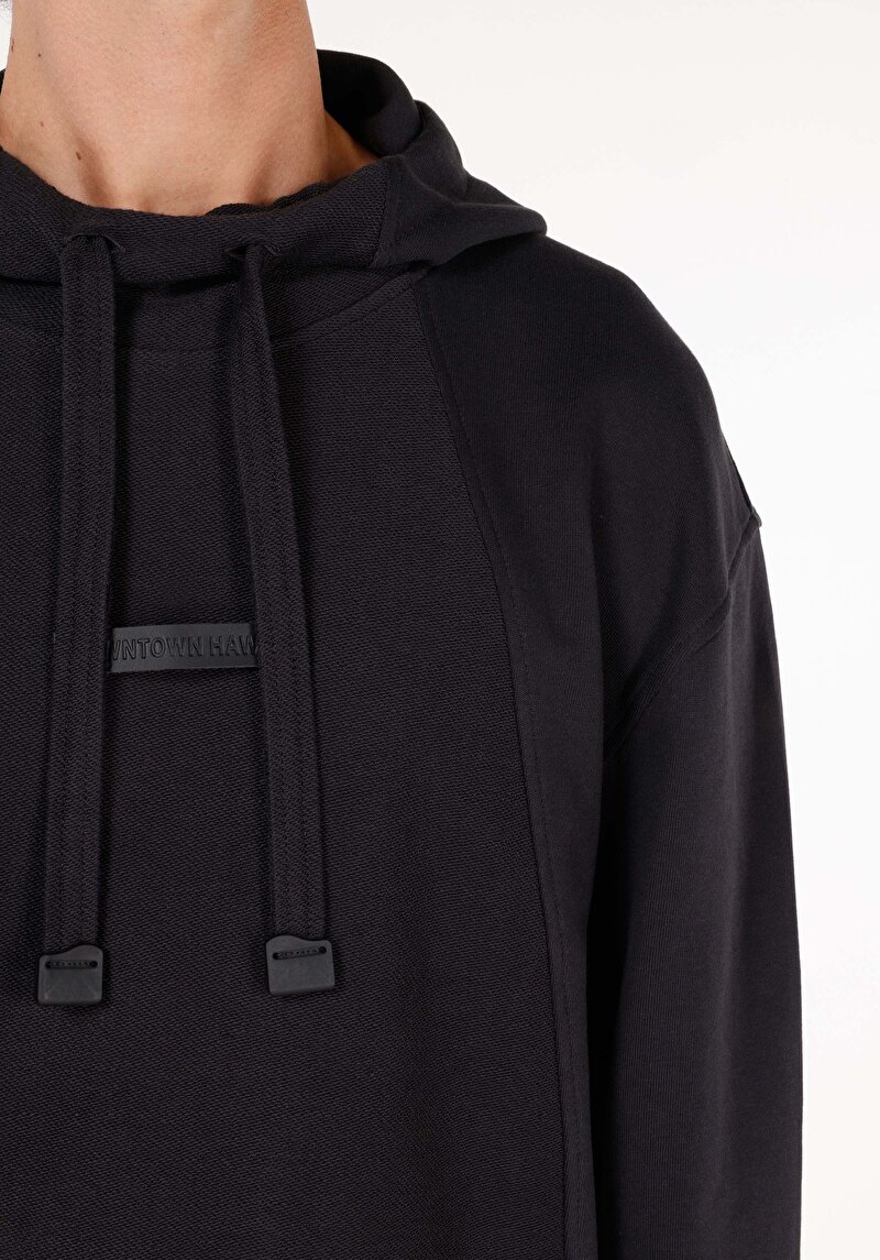 Показати інформацію про Толстовка Чоловіча Чорна  Cl1070977