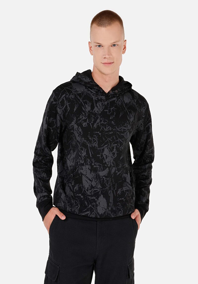 Зображення Толстовка Чоловіча Чорна  Cl1071032