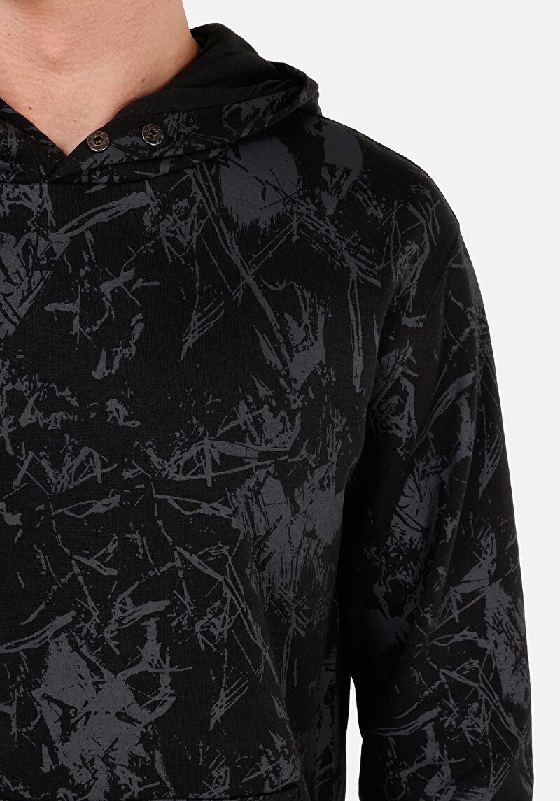 Показати інформацію про Толстовка Чоловіча Чорна  Cl1071032