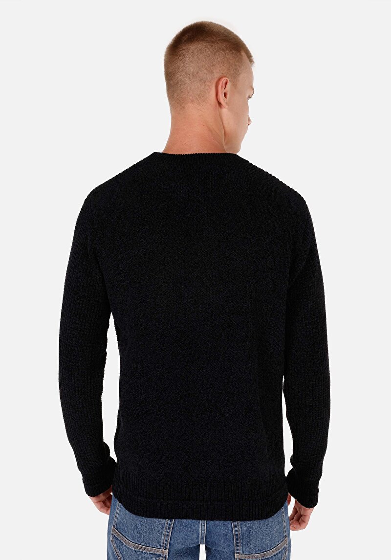 Показати інформацію про Светр Чоловічий Чорний  Cl1071036