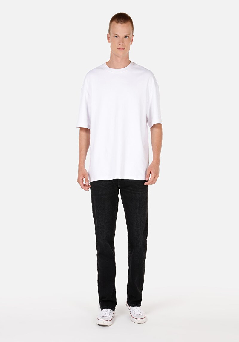 Показати інформацію про 045 David Джинси Чоловічі Чорні Класичного Крою Cl1071064