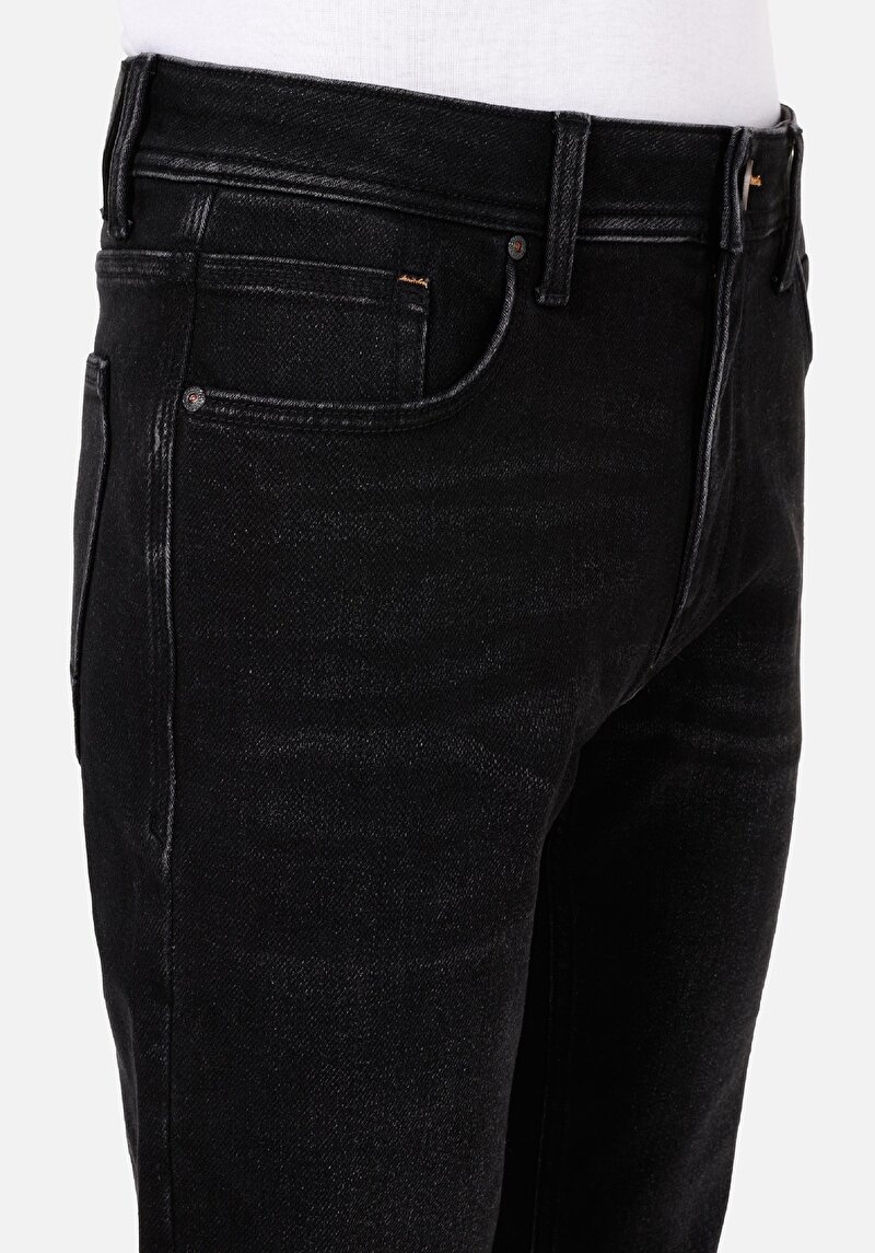 Показати інформацію про 045 David Джинси Чоловічі Чорні Класичного Крою Cl1071064