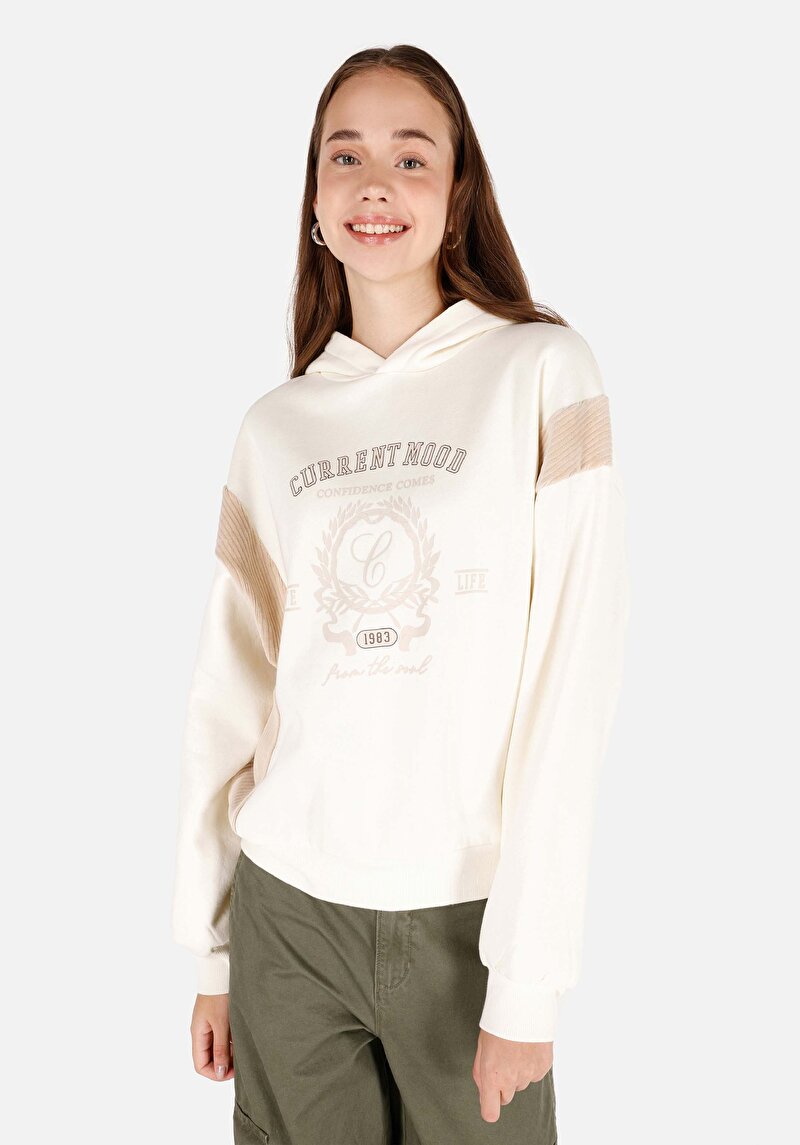 Зображення Толстовка Жіноча Бежева  Cl1071069