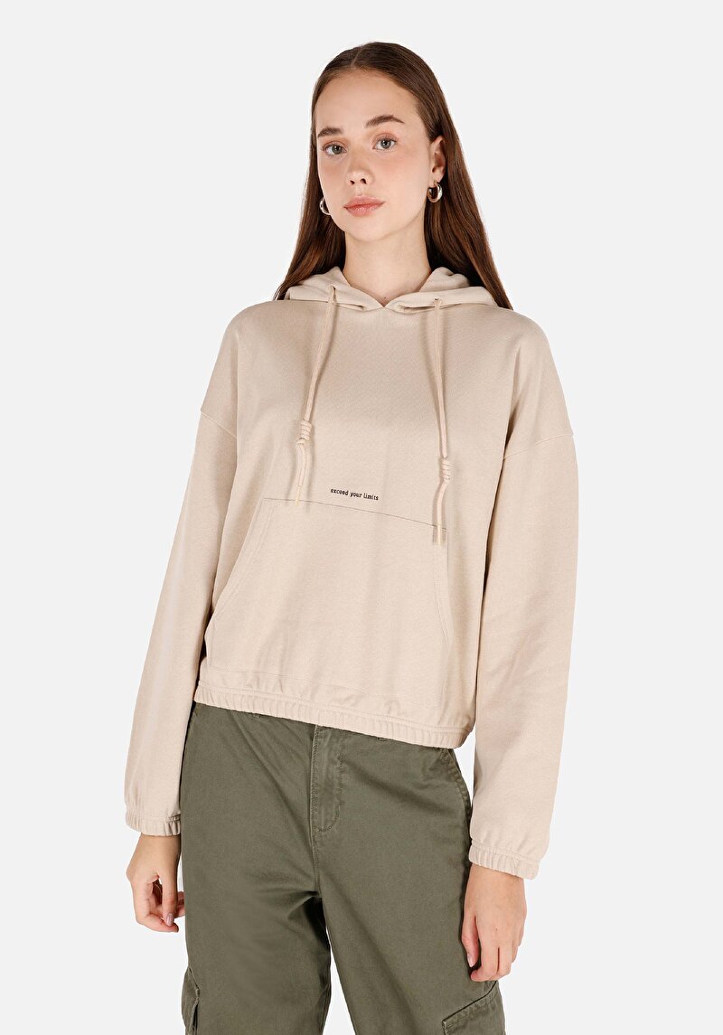 Зображення Толстовка Жіноча Бежева  Cl1071072