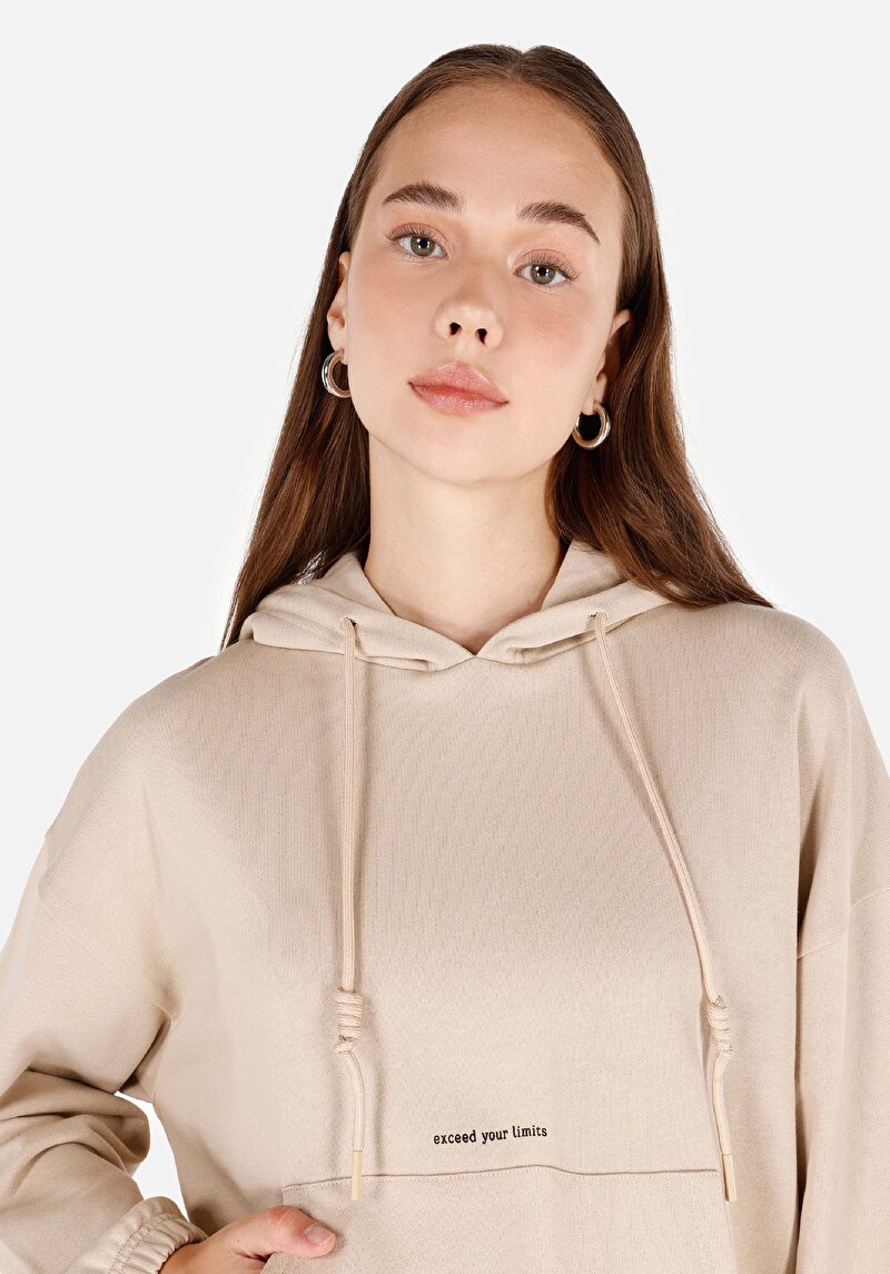 Показати інформацію про Толстовка Жіноча Бежева  Cl1071072