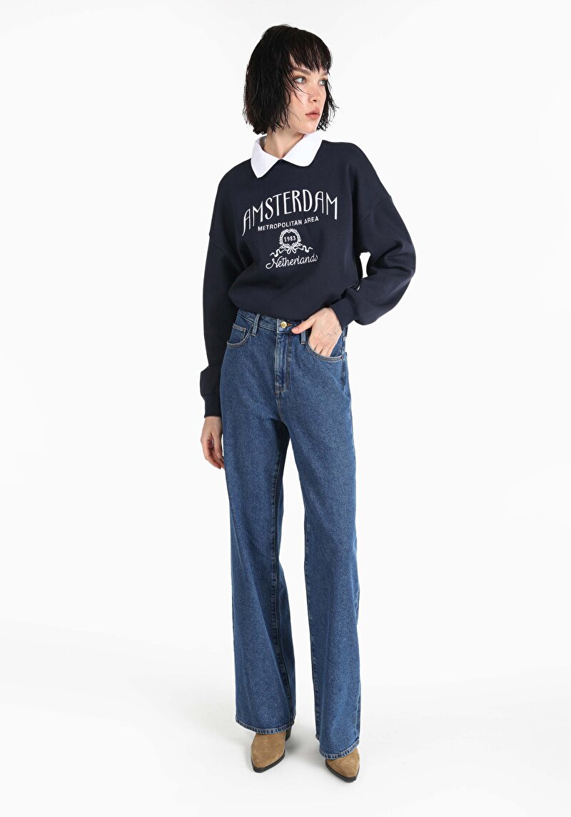 Зображення 970 Berry Джинси Жіночі Блакитні Класичного Крою Cl1060552