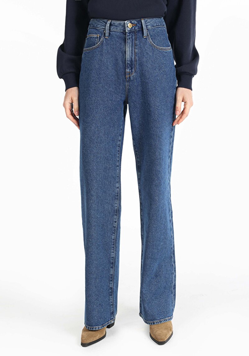 Зображення 970 Berry Джинси Жіночі Блакитні Класичного Крою Cl1060552