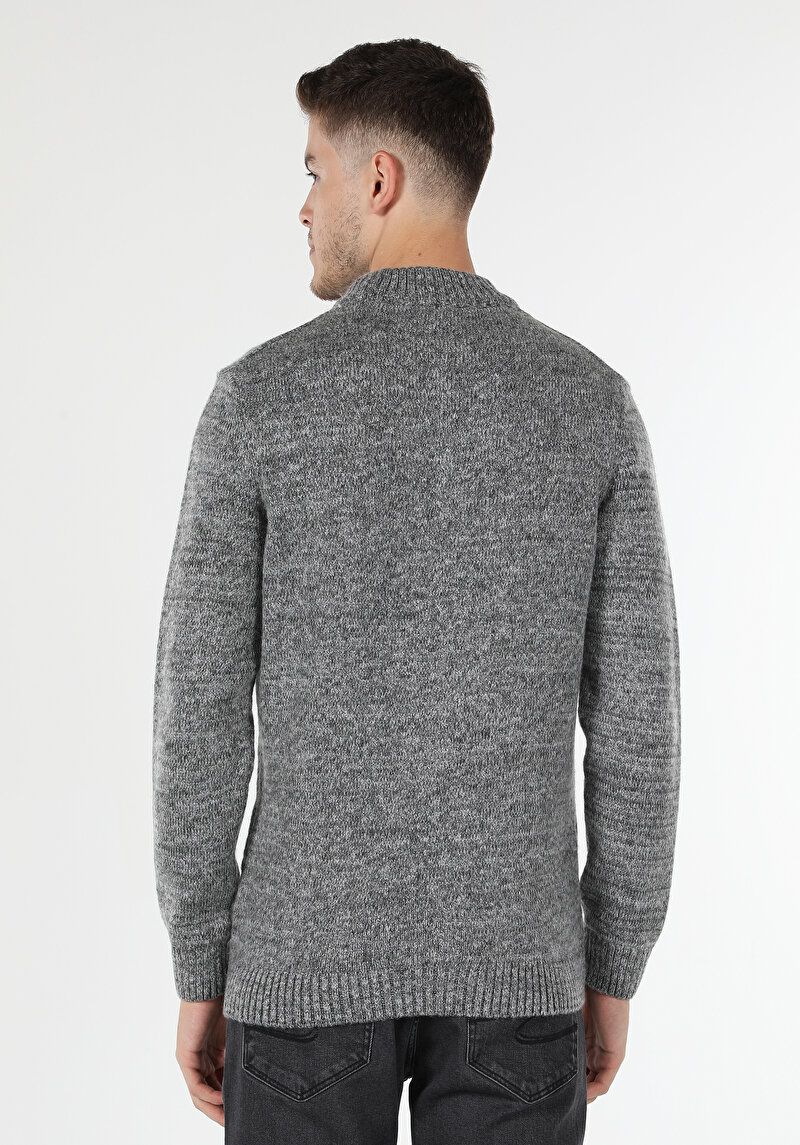 Показати інформацію про Светр Чоловічий Сірий  Cl1060908