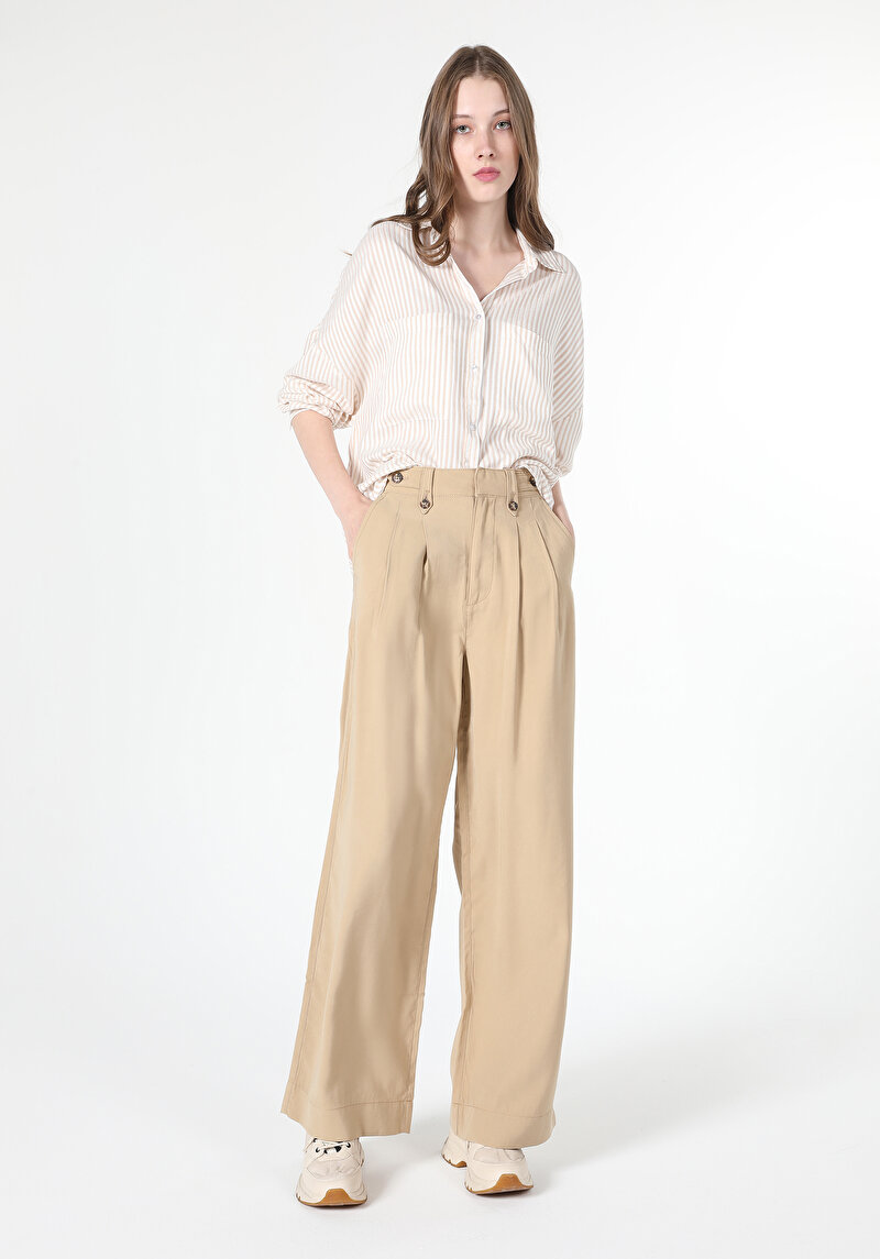 Показати інформацію про Сорочка З Довгим Рукавом Жіноча Бежева  Cl1061046