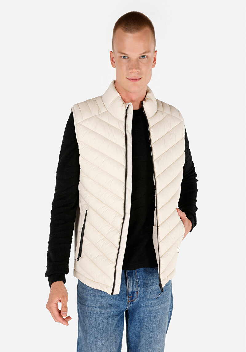 Зображення Жилет Чоловічий Бежевий  Cl1071238