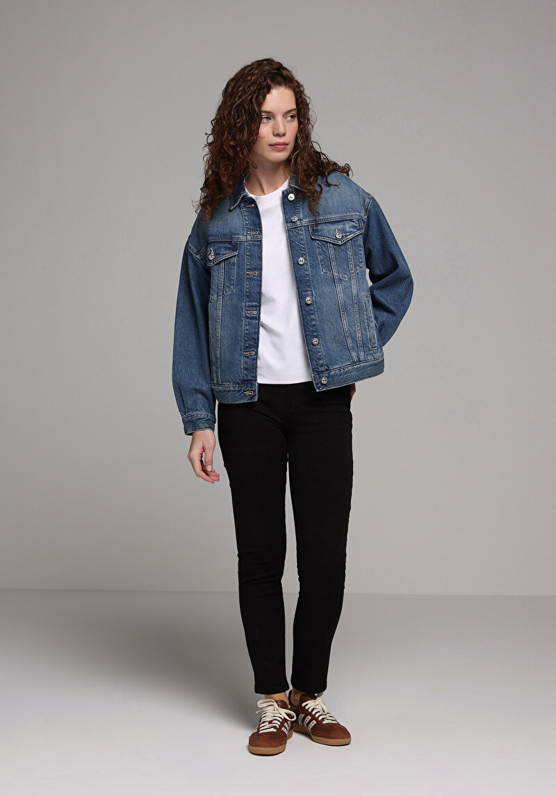 Зображення 703 Carla Джинси Жіночі Чорні Вузького Крою Cl1071317