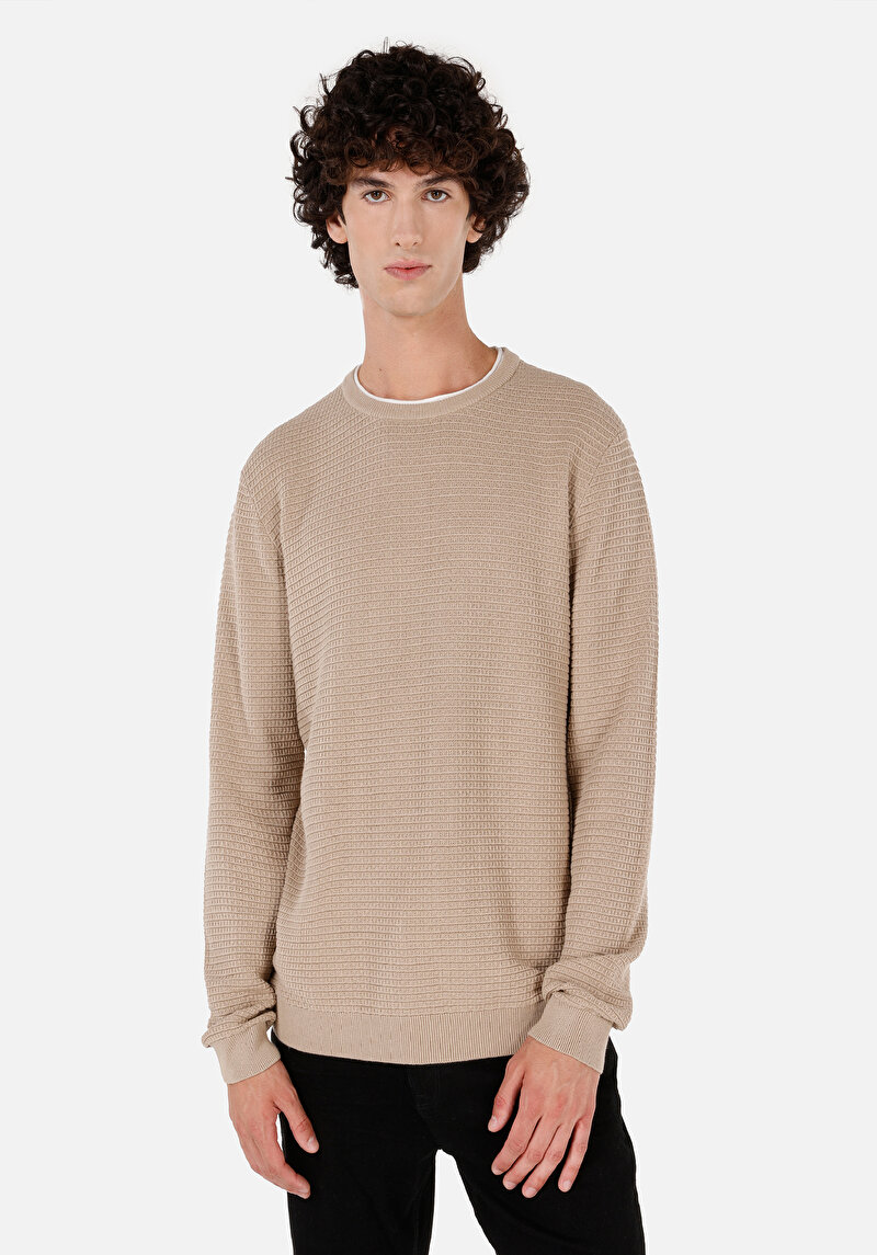 Зображення Светр Чоловічий Бежевий Cl1071672