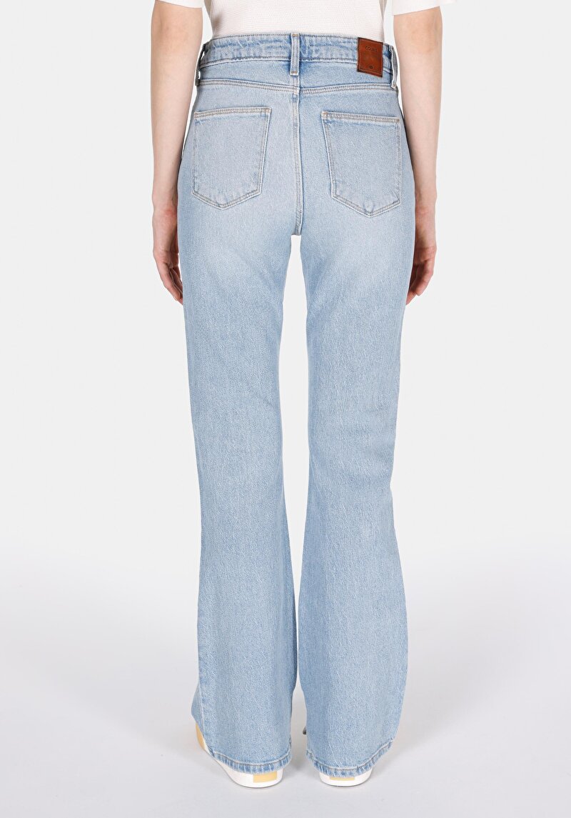 Зображення 791 Monica Джинси Жіночі Блакитні Класичного Крою Cl1073901