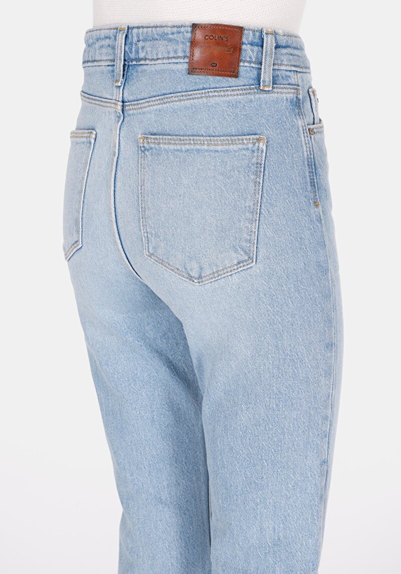 Показати інформацію про 791 Monica Джинси Жіночі Блакитні Класичного Крою Cl1073901