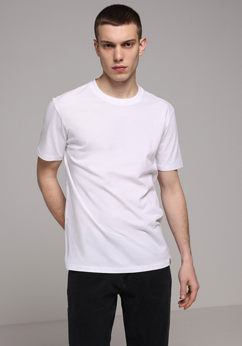 Зображення Футболка З Коротким Рукавом Чоловіча Біла Cl1073961