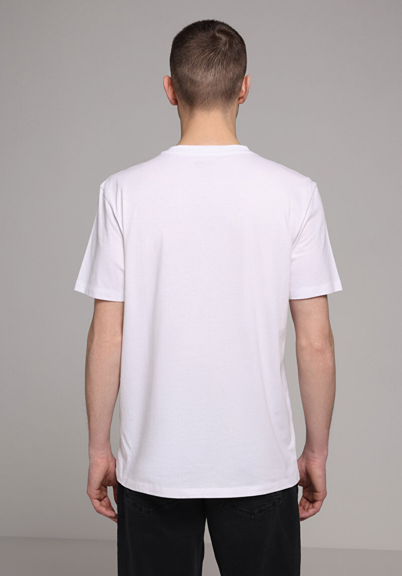 Зображення Футболка З Коротким Рукавом Чоловіча Біла Cl1073961