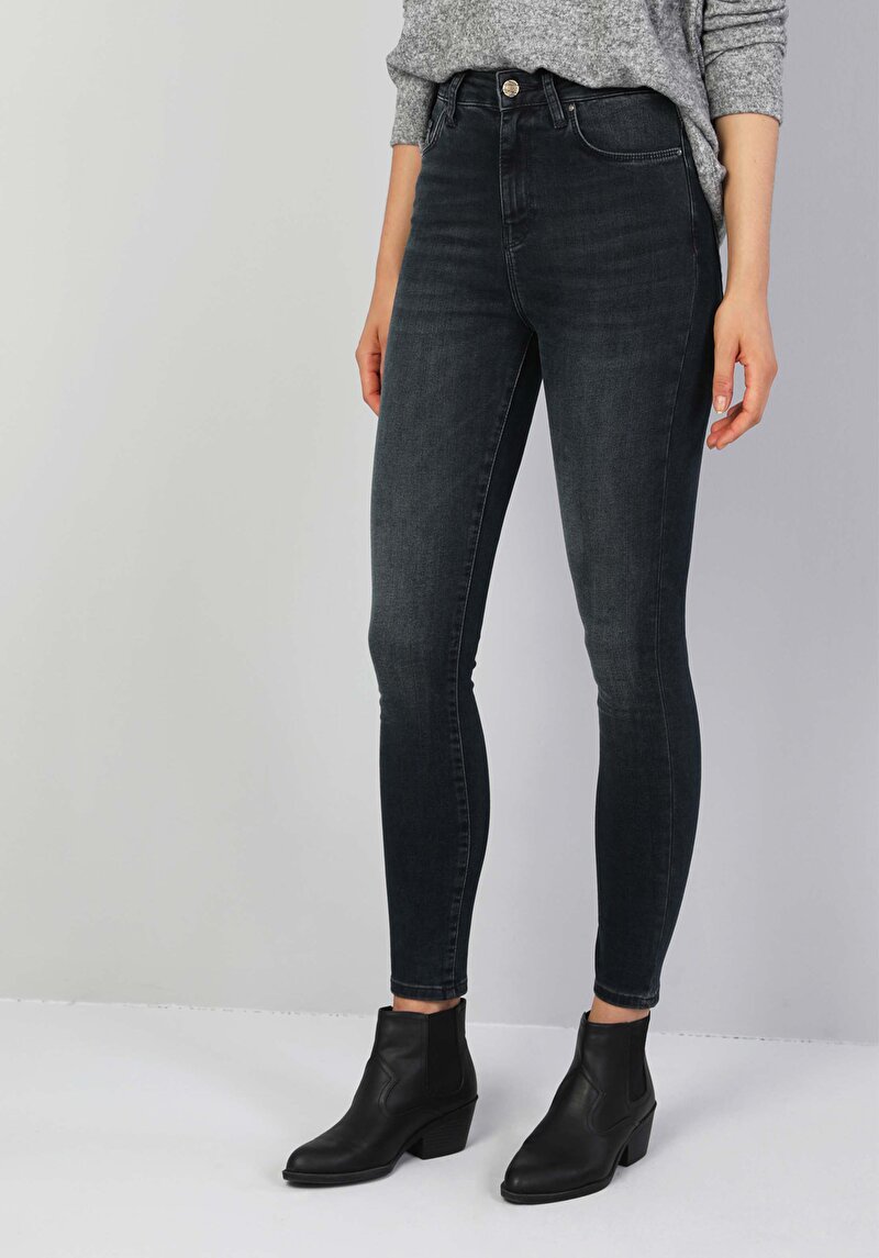 Зображення 760 Diana Джинси Жіночі Блакитні Супер Вузького Крою Cl1046986