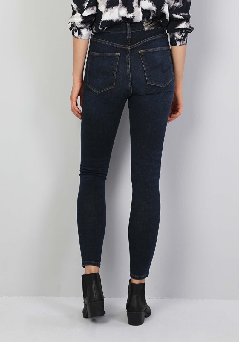 Зображення 760 Diana Джинси Жіночі Блакитні Супер Вузького Крою Cl1046988