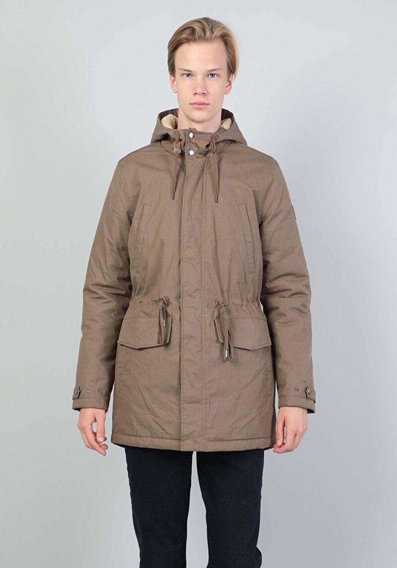 Показати інформацію про Пальто Чоловіче Коричневе  Cl1034844